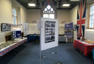 A setup for the Jubilee exhibition, June 2022.