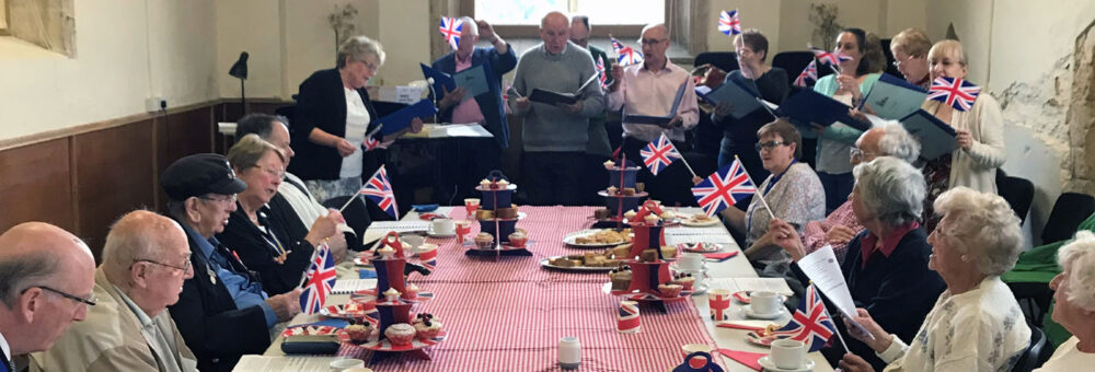 A special tea party was held to thank our Thatcham veterans by members of Thatcham Town Council.