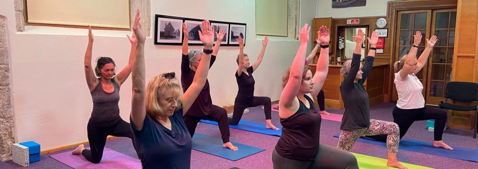 Susan Hope Yoga Class